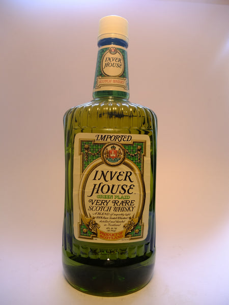 Inver House Green Plaid Rare Scotch Whisky - 1980s (40%, 175cl