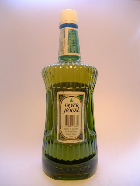 Inver House Green Plaid Rare Scotch Whisky - 1980s (40%, 175cl