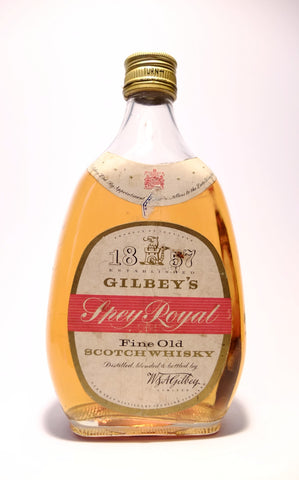 Gilbey's Spey Royal Fine Old Blended Scotch Whisky - 1960s (43%, 75cl)