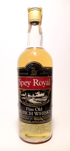 Gilbey's Spey Royal Fine Old Blended Scotch Whisky - 1970s (40%, 75cl)