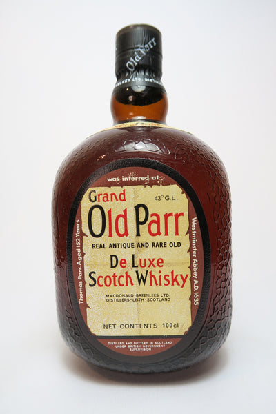 Grand Old Parr De Luxe Scotch Whisky - Ratings and reviews