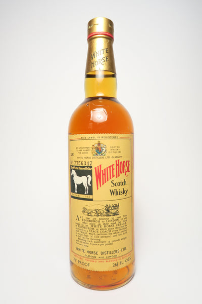 White Horse Blended Scotch Whisky - 1960s (40%, 75cl) – Old