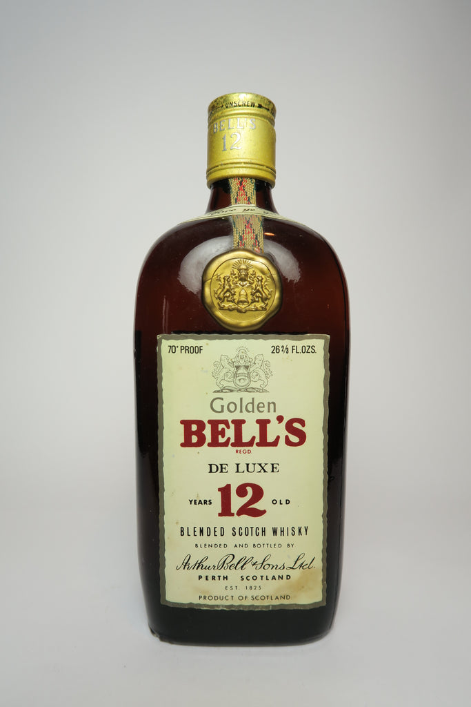 Arthur Bell's Golden Bell's De Luxe 12YO Blended Scotch Whisky - 1970a (40%, 75cl)