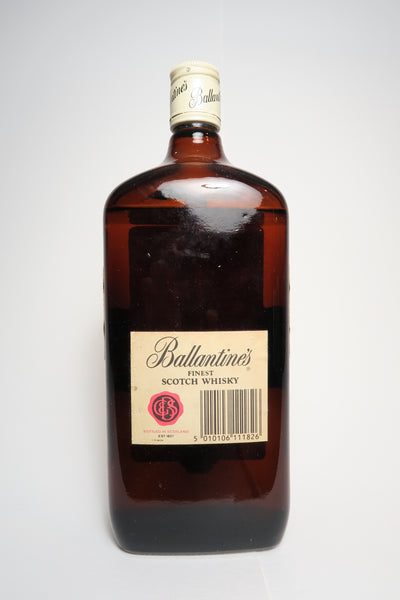 Ballantine's Finest Blended Scotch Whisky - 1980s (43%, 113cl) – Old  Spirits Company