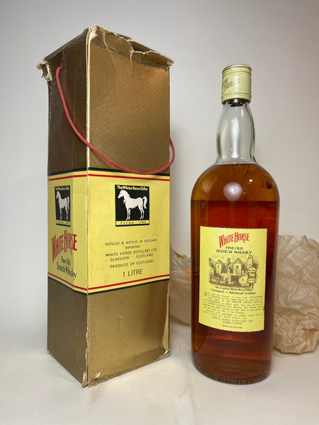 White Horse Blended Scotch Whisky - 1970s (40%, 100cl) – Old