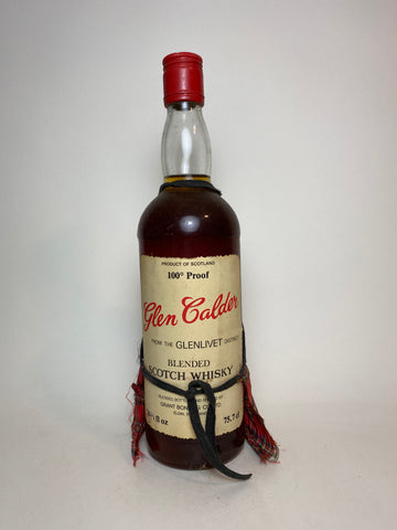 Grant's Glen Calder Blended Scotch Whisky - 1970s (50%, 75.7cl)