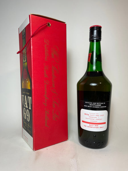 Sanderson's VAT 69 Blended Scotch Whisky - 1970s (43%, 75cl) – Old