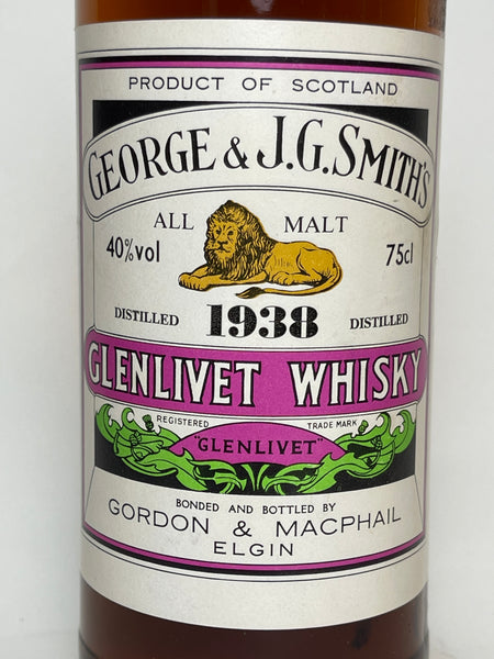 George & J.G. Smith's The Glenlivet Speyside Pure Single Malt