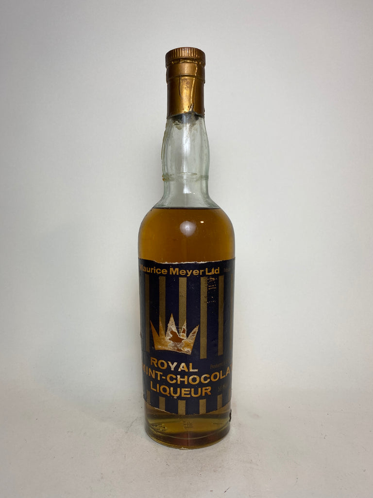 Maurice Meyer Royal Mint-Chocolate Liqueur - 1950s (28.5%, 37.5cl)