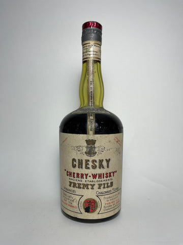 Fremy Fils Chesky Cherry Whisky - late 1940s/early 1950s (29%, 75cl)
