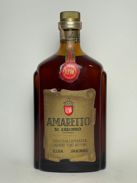 Illva Amaretto di Saronno Originale -1960s (28%, 75cl) – Old