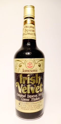 Jameson's Irish Velvet Original Liqueur Irish Coffee Maker - 1970s (19%, 70cl)