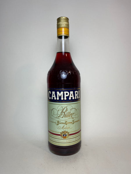 Campari Bitter - 2000s (28.5%, 100cl) – Old Spirits Company