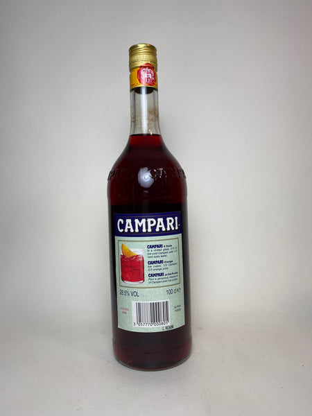 Campari Bitter - 1980s (28.5%, 100cl) – Old Spirits Company