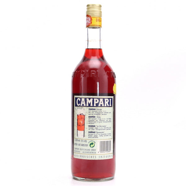 Campari Bitter - post-1990 (25%, 100cl) – Old Spirits Company