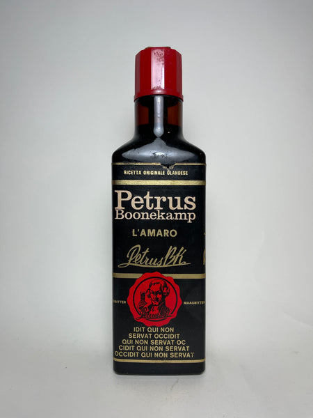 Petrus Boonekamp Amaro - 1970s (45%, 75cl) – Old Spirits Company