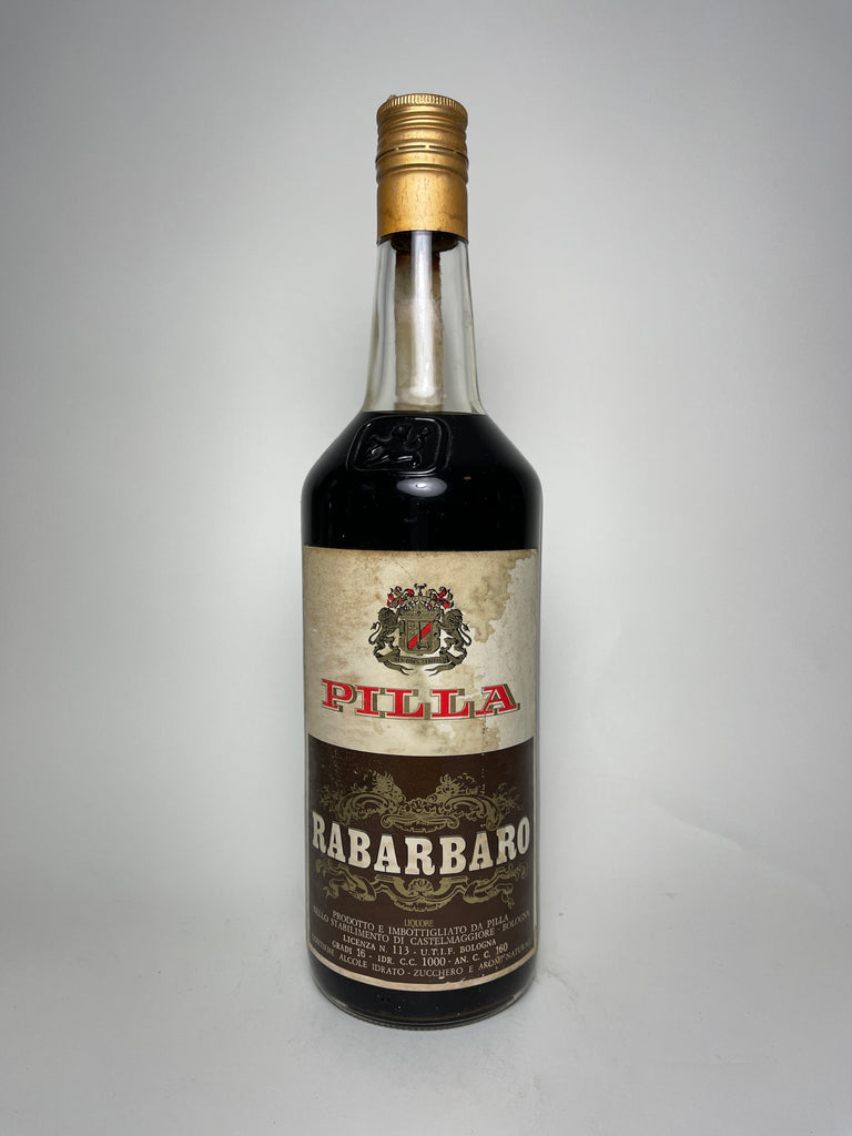 Pilla Rabarbaro - 1970s (16%, 100cl)