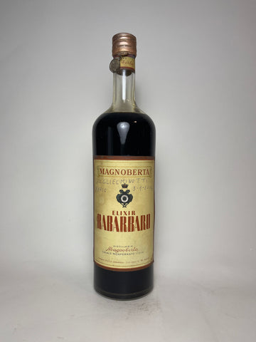 Magnoberta Elixir Rabarbaro - 1949-59 (18%, 100cl)