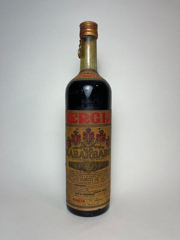 Bergia Olio Rabarbaro - 1949-59 (18%, 100cl)