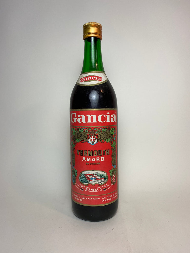 Gancia Vermouth Amaro - 1970s (16.5%, 100cl)