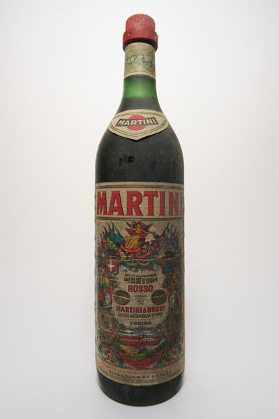 Martini & Rossi Rosso Red Vermouth - 1960s (16%, 93cl) – Old