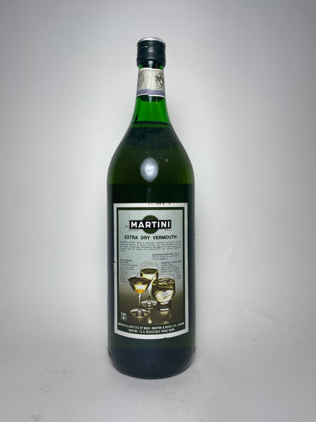 Martini & Rossi Extra Dry White Vermouth - 1970s (17%, 150cl