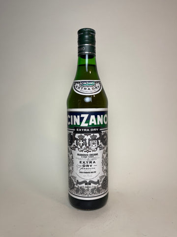 Cinzano Bianco Extra Dry White Vermouth - 1990s (14.7%, 75cl)