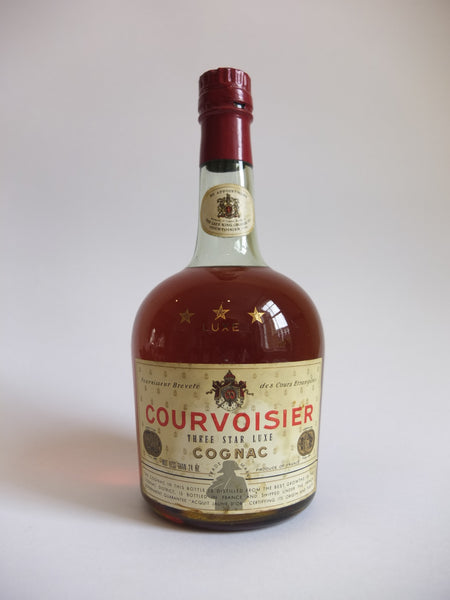 Courvoisier 3* Luxe Cognac - 1960s (40%, 68cl) – Old Spirits Company