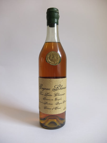 Lhéraud Fine Petite Champagne Cognac Réserve du Templier - 1950s