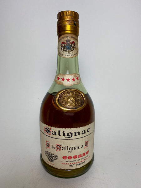 L. de Salignac & Co. 5* Cognac - 1960s (40%, 35cl) – Old Spirits