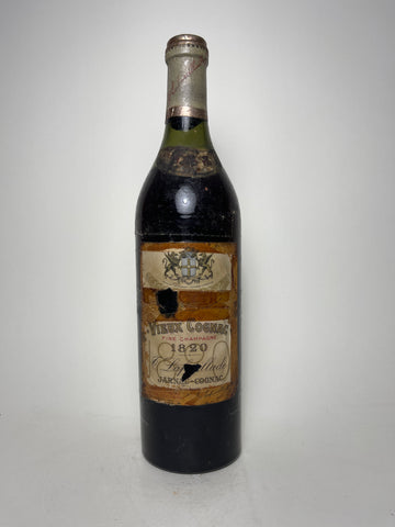 Lafeuillade Vintage Vieux Fine Champagne Cognac - 1820 Vintage (ABV Not Stated, 70cl)