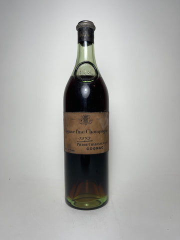 Pierre Chabanneau Vintage Fine Champagne Cognac - 1875 Vintage (ABV Not Stated, 70cl)