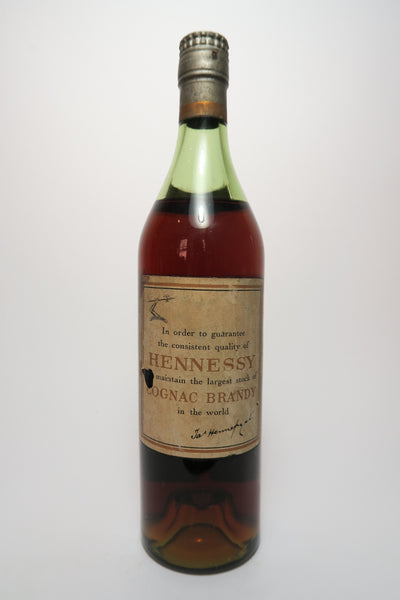 Hennessy 3* Cognac - 1950s (40%, 70cl) – Old Spirits Company
