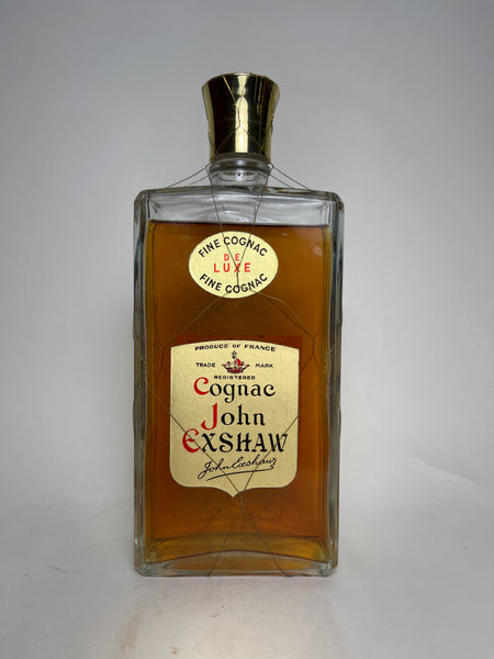 John Exshaw Fine De Luxe Cognac - 1960s (40%, 70cl) – Old Spirits