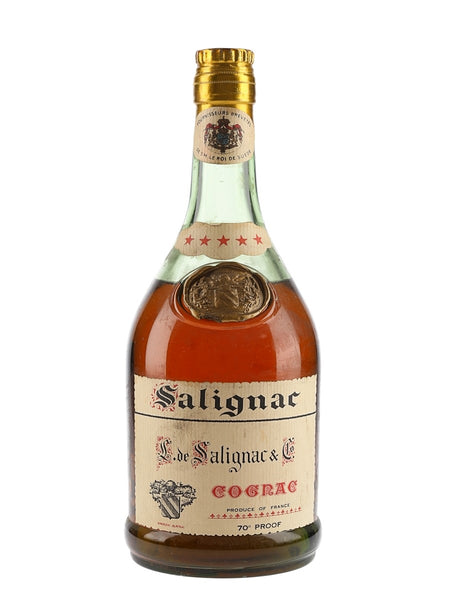 L. de Salignac & Co. 5* Cognac - 1960s (40%, 70cl) – Old Spirits