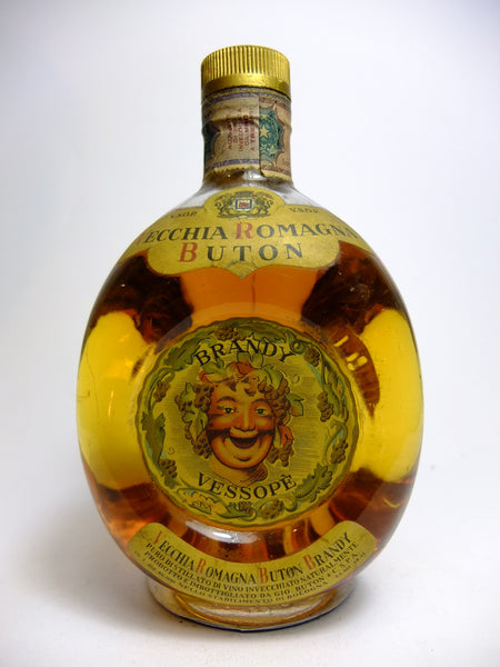 Vecchia Romagna Buton Brandy V.S.O.P. - 1960s (42%, 50cl) – Old