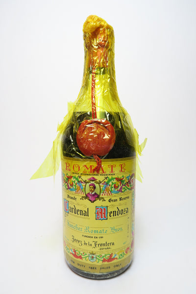 Cardenal Mendoza Gran Reserva Spanish Brandy - 1970s (45%, 75cl