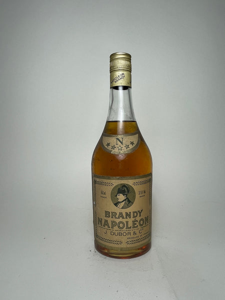 J. Dubor & Co. Brandy Napoléon - 1970s (37.5%, 66.7cl) – Old