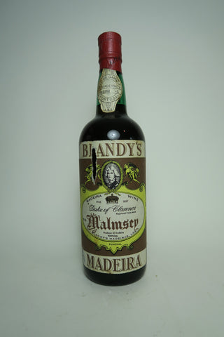 Blandy's Duke of Clarence Malmsey Madeira - 1960s (ABV Not Stated, 75cl)