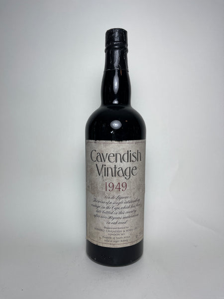 Cavendish 30YO+ South African Port - 1949 Vintage / Bottled post