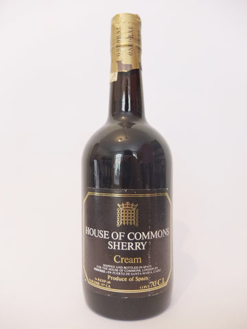 House of Commons Sherry Cream - 1970s (??% 70cl)