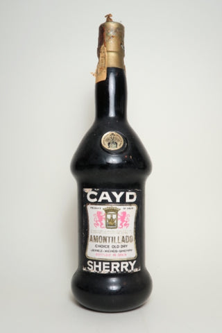 Cayd Amontillado Choice Old Dry Sherry - 1960s (20%, 75cl)