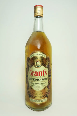 Grant's Special Family Reserve Finest Blended Scotch Whisky - 1970s (43%, 100cl)