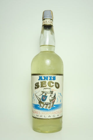 Flores Hermanos Anis Seco - 1950s (ABV Not Stated, 100cl)