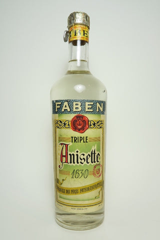 Faben Triple Anisette - 1949-59 (37%, 100cl)