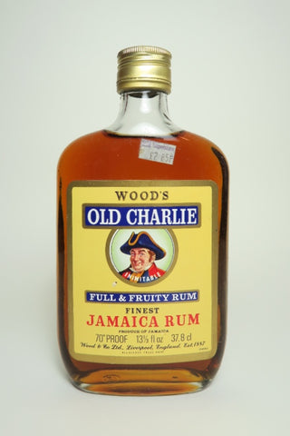 Wood's Old Charlie Finest Jamaica Rum - 	1970s (40%, 37.8cl)