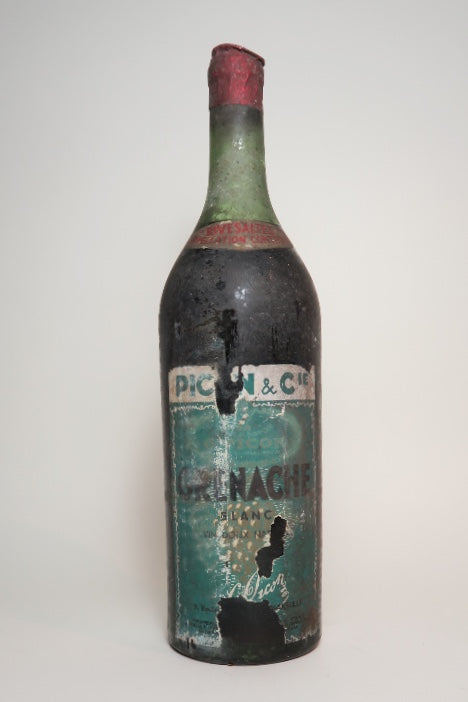 Picon Grenache Blanc Vin Doux Naturel - 1930s (ABV Not Stated, 100cl)