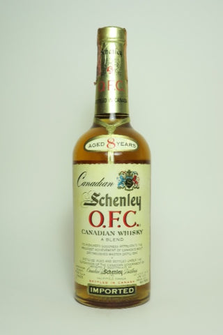 Schenley O.F.C. 8YO Blended Canadian Whisky - Distilled 1971 - Bottled 1979	(43%, 75cl)