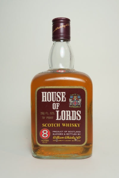 William Whiteley's House of Lords 8YO Blended Scotch Whisky