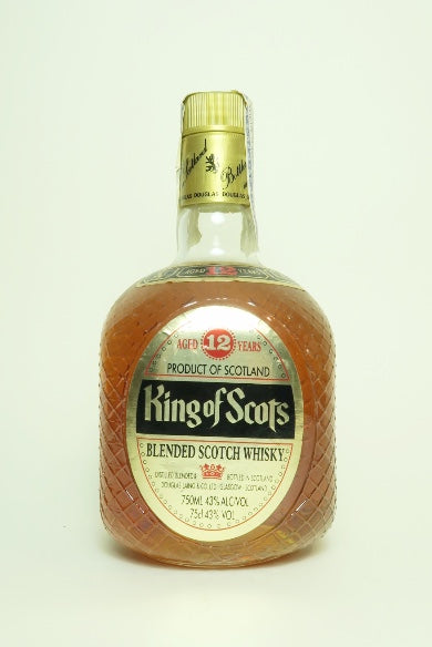 Douglas Laing's King of Scots 12YO Blended Scotch Whisky - 1970s